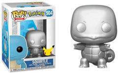 Funko Pop! Games: Pokemon - Squirtle 504 - Silver